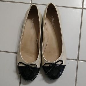 Aerosoles flats Navy/Cream